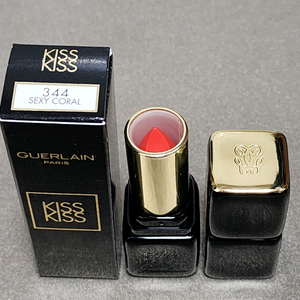 겔랑 키스키스 립스틱 344호 섹시 코랄 (미개봉)