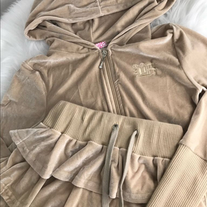 베이비메탈클럽 캔디코튼 벨벳 벨루어 y2k 베메클 트레이닝 세트 셋업