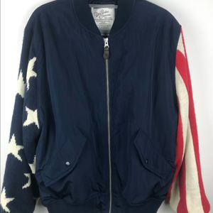 성조기 니트 항공점퍼 집업 블루종 헤링턴자켓 져지트랙탑바람막이 봄버