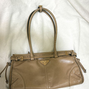 프라다 보니백 미디엄 카메오 가죽 핸드백 / 상태굳