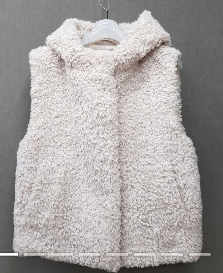 코스 cos 에코퍼 양털 후드 베스트 38사이즈 이미지