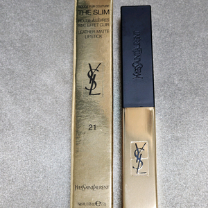 입생로랑 루쥬 쀠르 꾸뛰르 더 슬림 립스틱 21호 루쥬 패러독스 (미개봉)