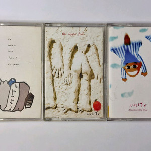 유영석 화이트 W.H.I.T.E 1집/2집/3집 카세트테이프 일괄 판매