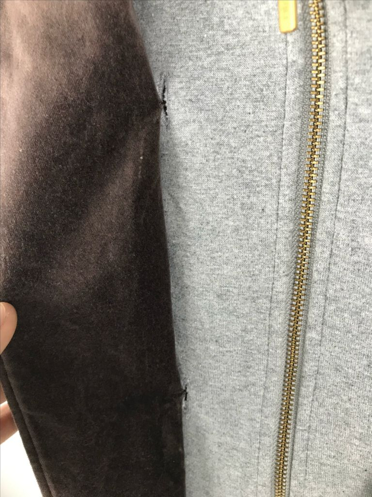 세실맥비 스웨이드 후드 자켓 브라운 라떼갸루 페어리룩 보헤미안히피룩--1