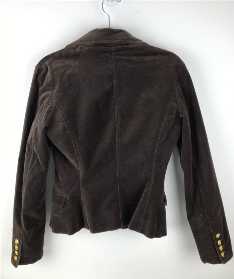 세실맥비 스웨이드 후드 자켓 브라운 라떼갸루 페어리룩 보헤미안히피룩--5