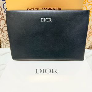 디올 뷰티 블랙 가죽 클러치 백(새상품)