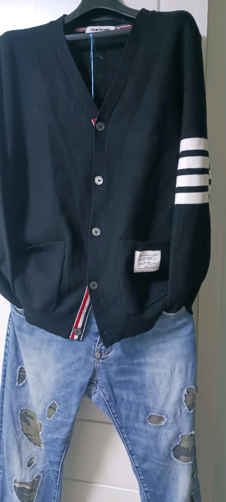 톰브라운4바 가디건--2