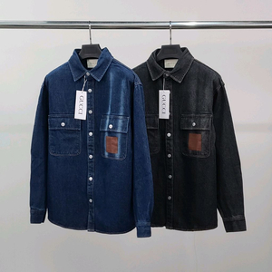 구찌 청남방 데님셔츠