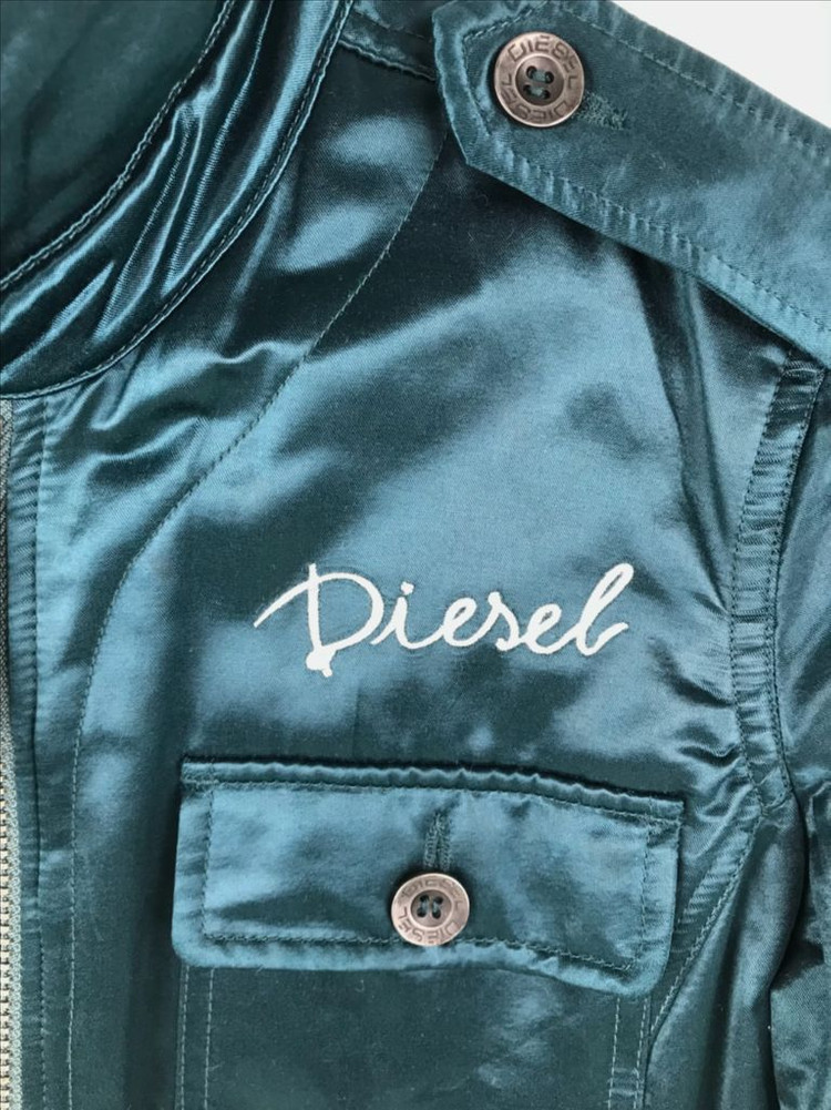 디젤 블루종 자켓 스윙탑폴리쉘 diesel 빈티지 희귀 대대장 점퍼 집업--8