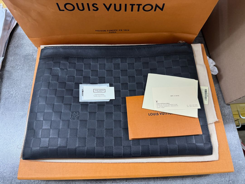 Louis Vuitton(루이비통) N60112다미에 인피니 포쉐트 클러치 (네고가능)--0
