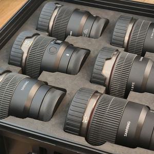 삼양 V-AF 렌즈 세트(매뉴얼포커스, 렌즈스테이션포함) 이미지