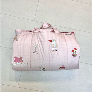 한번 세탁한 낮잠이불