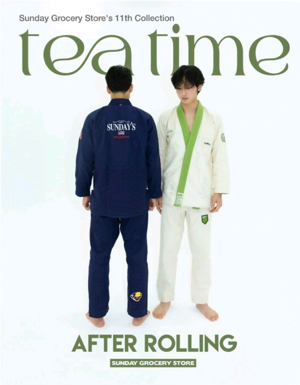 [미개봉 새제품] 주짓수 도복 A2_SUNDAY TEA TIME UNBLEACHED 이미지