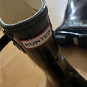 정품 헌터 레인부츠 250 사이즈 안신어서 처분해요