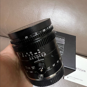 티티아티산 50mm F1.4 틸트렌즈 풀프레임 니콘 Z 마운트