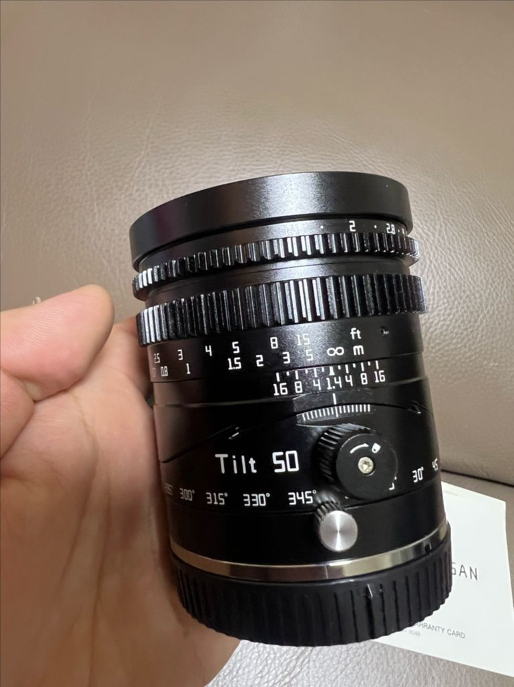 티티아티산 50mm F1.4 틸트렌즈 풀프레임 니콘 Z 마운트--4