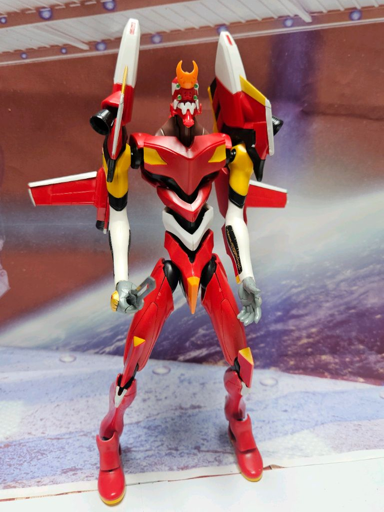 hg 에반게리온 2호기 가조립--1