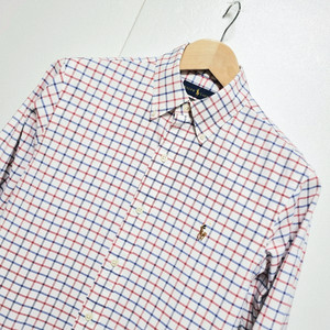 남성 POLO 폴로 랄프로렌 옥스포드 옥스퍼드 긴팔 체크 패턴 남방 셔츠