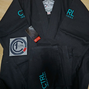 컨트롤 주짓수 도복 검은색 민트 A0T