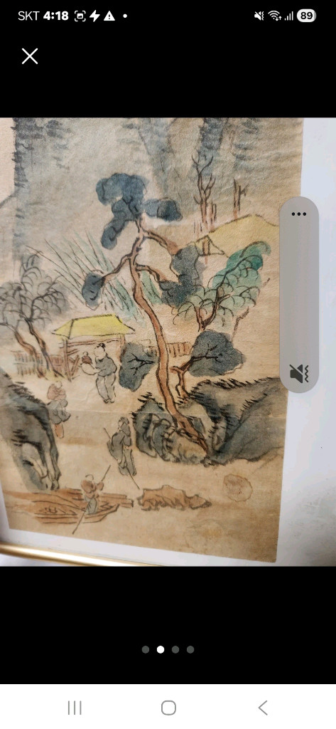 22 31 센치 민화그림진품 1개단가입니다--1