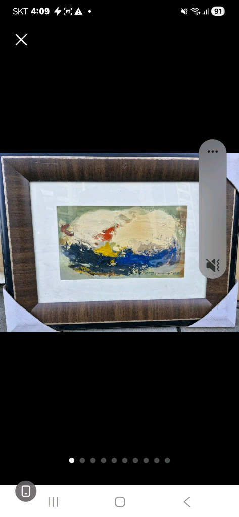 22 31 센치 민화그림진품 1개단가입니다--9