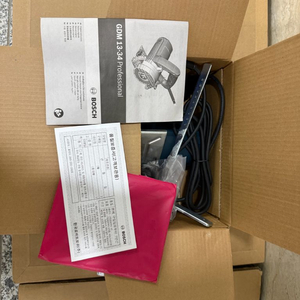 미사용 보쉬 마블커터 GDM13-34 타일 석재 콘크리트 대리석커터 절단기 1300W 이미지