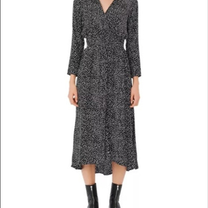 MAJE 마쥬 크레이프 프린트 원피스 36사이즈