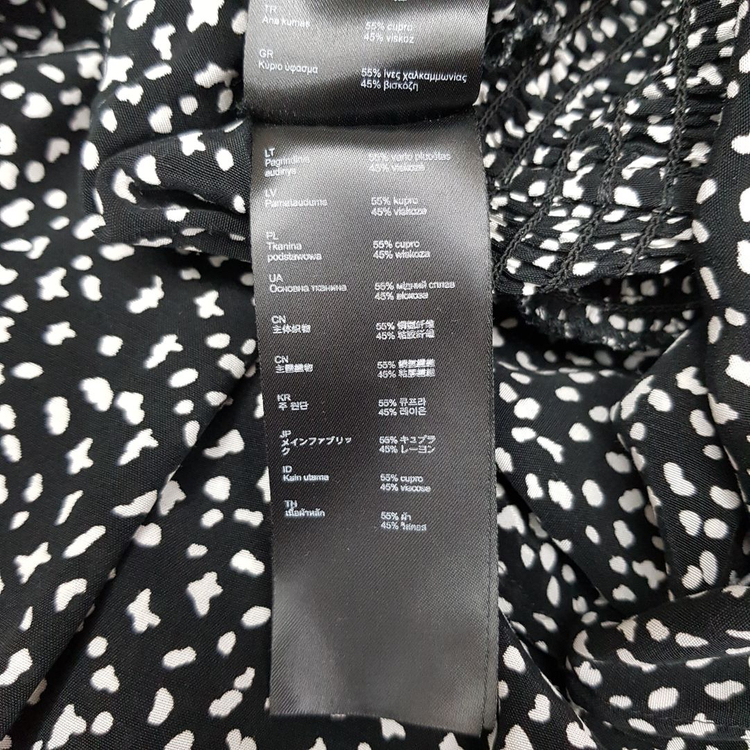 MAJE 마쥬 크레이프 프린트 원피스 36사이즈--8