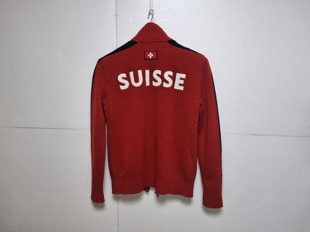 남성 POLO 폴로 랄프로렌 빅포니 스위스 램스 울 WOOL 니트 집업 이미지
