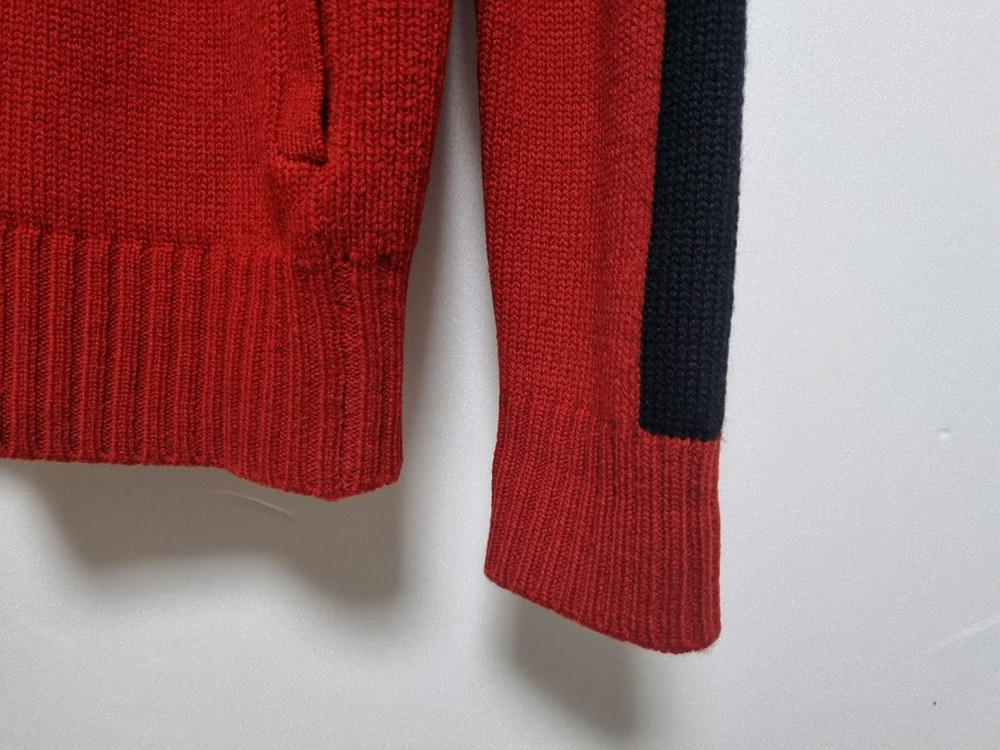 남성 POLO 폴로 랄프로렌 빅포니 스위스 램스 울 WOOL 니트 집업 이미지