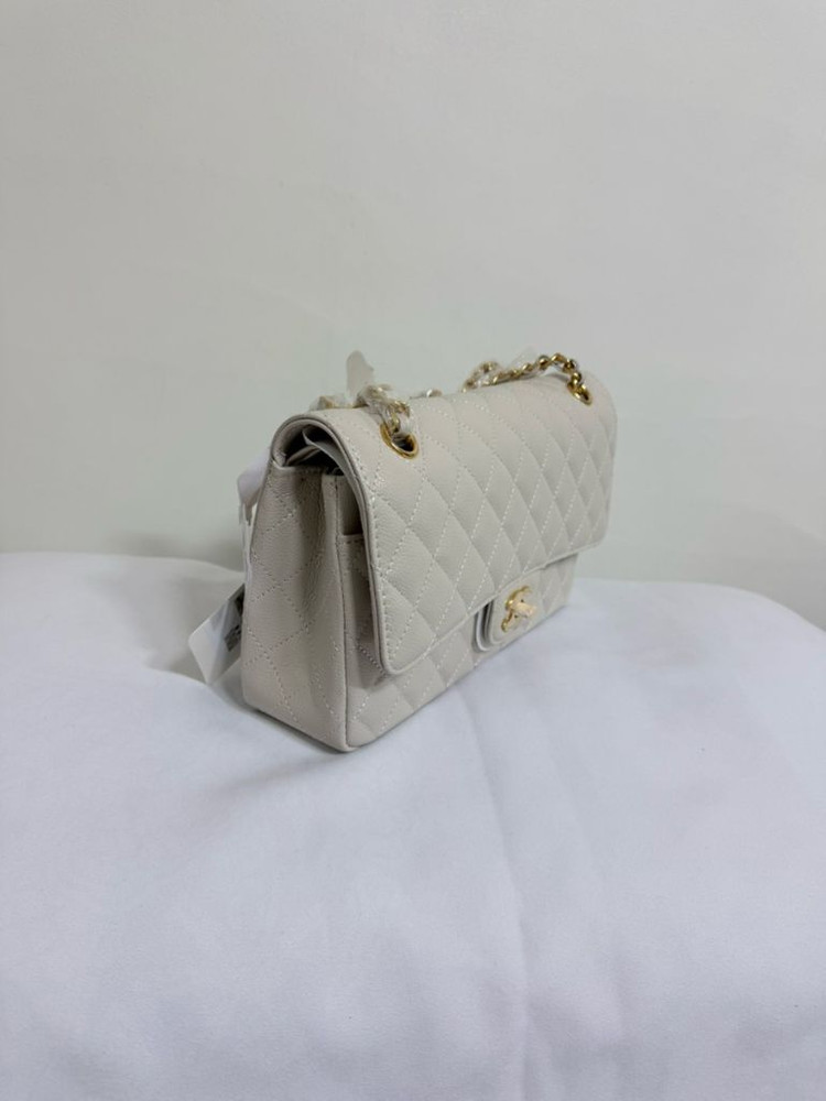 풀박스 새상품>클미 샴페인골드 캐비어 크림화이트--1