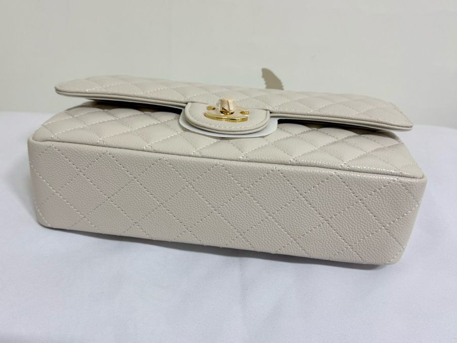 풀박스 새상품>클미 샴페인골드 캐비어 크림화이트--3