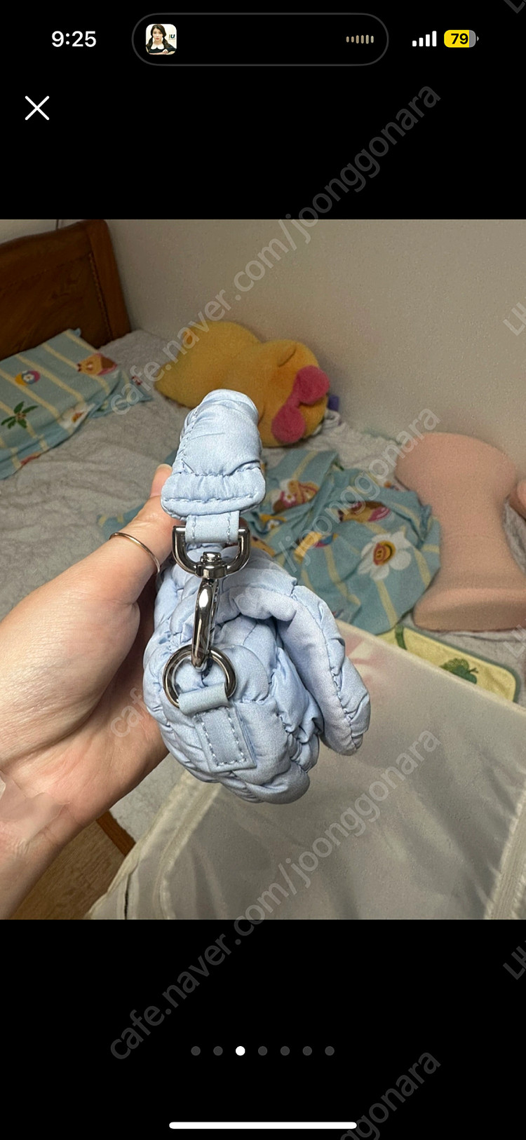 코스 나노백 하늘색(블루)--2