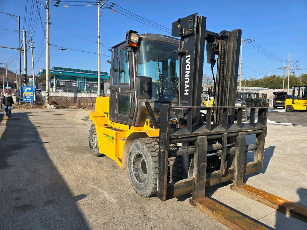 21년식 386시간 사용 특A급 현대 7톤 풀옵션 중고지게차 5900만원(신차대비 40%할인) 판매--1