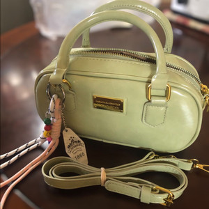 프리미엄 소가죽 미니 핸드백(새상품)