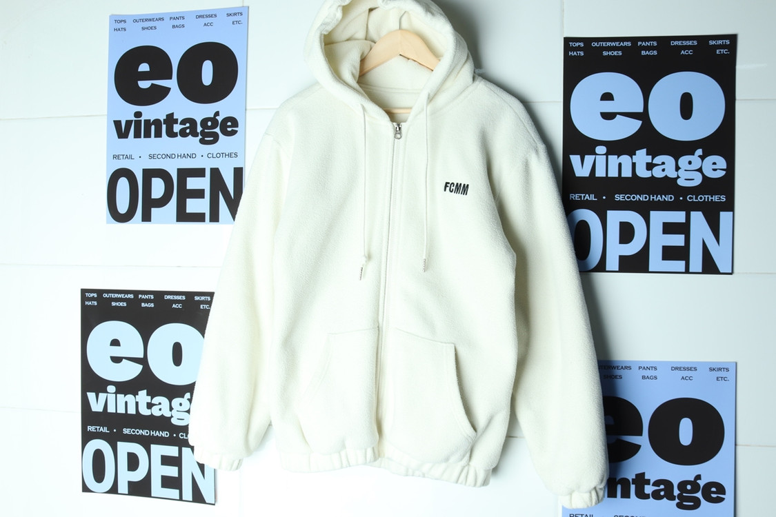 (S-M) FCMM 집업 바람막이 점퍼자켓 뽀글이 이미지