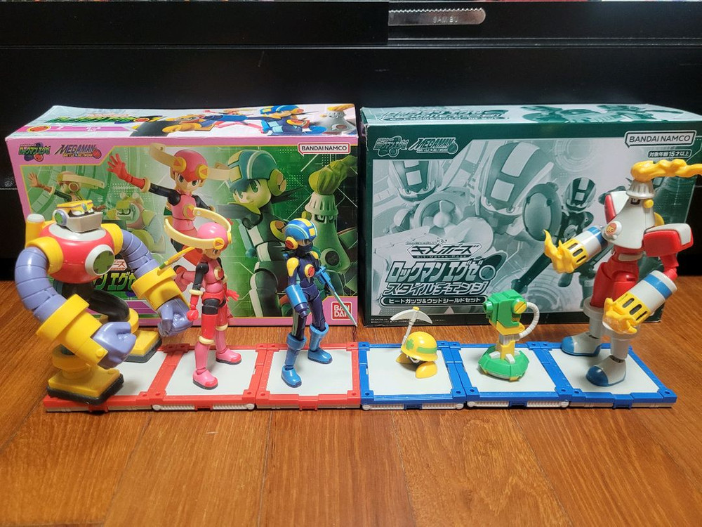 미니프라 고쥬져3탄 블랙대수신+무기,록맨(메가맨)smp 1탄 2탄 팝니다.--1