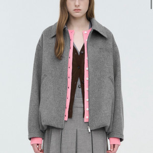 타임 TIME 캐시미어 블렌드 핸드메이드 집업 자켓 이미지