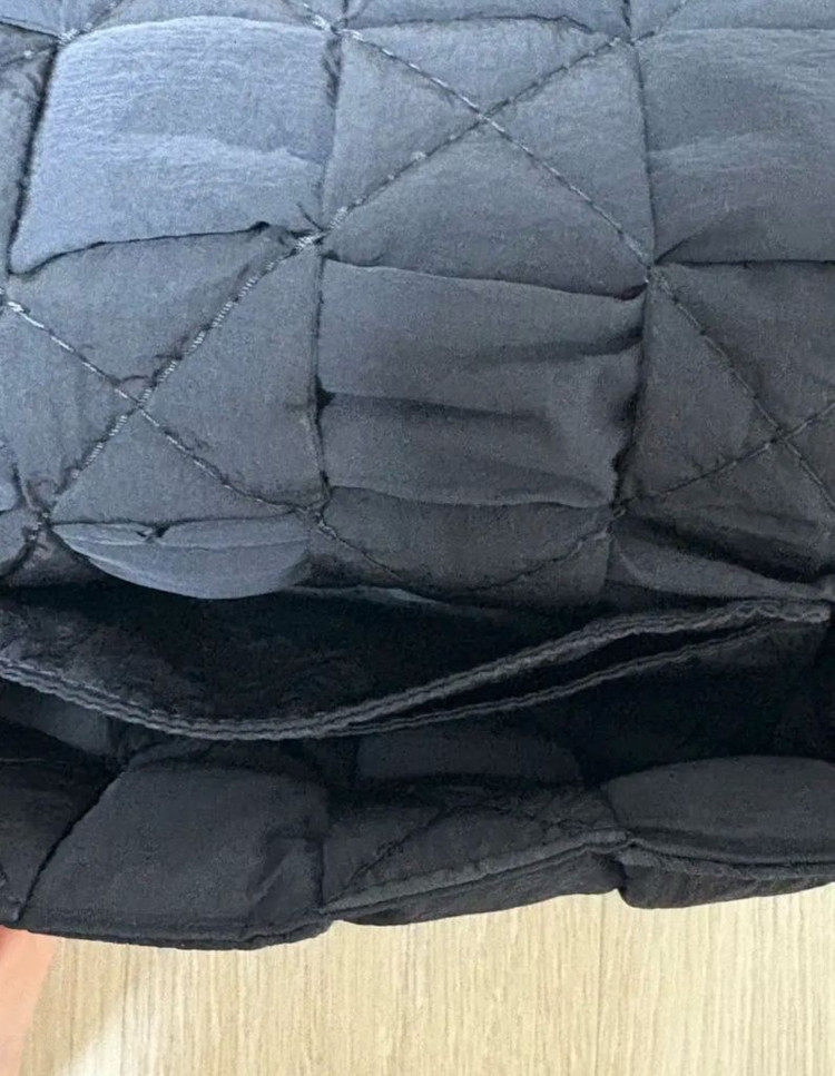 보테가 베네타 패딩 카세트 벨트백--5