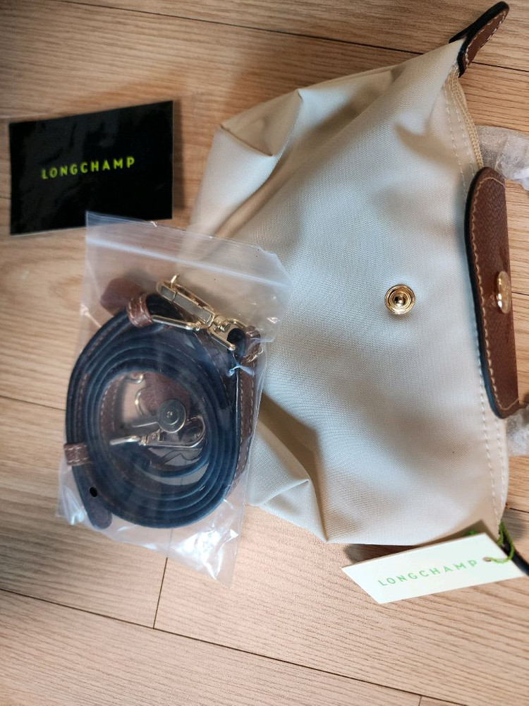 롱샴 미니 새것 아이보리--1