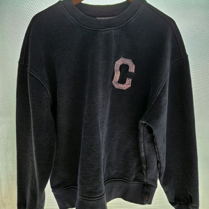 커버낫 C로고 맨투맨/짙은 푸른색 남녀공용WS