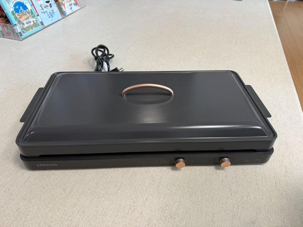 삼성 2구 인덕션 플레이트+오슬로 전용 그릴--2