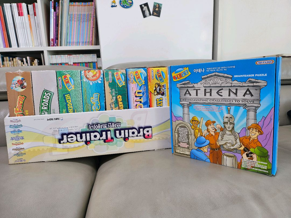 오르다 브레인 트레이너 보드게임 8종 세트--1