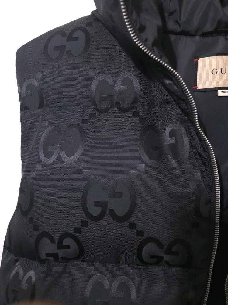 [새상품급] 구찌 풀 모노그램 패딩 조끼 46Size 이미지