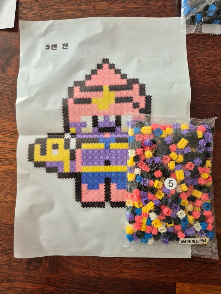 브롤스타즈 디폼블럭 6종 (미개봉 포함) 이미지