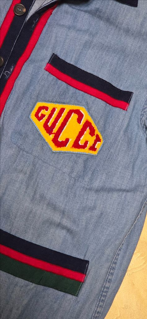 GUCCI 구찌 여성 카라넥 반팔 티셔츠 남방 셔츠 55--2