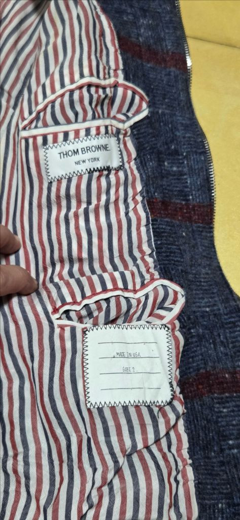 톰브라운 리버시블 점퍼 정품 여성 봄버 자켓 55--3