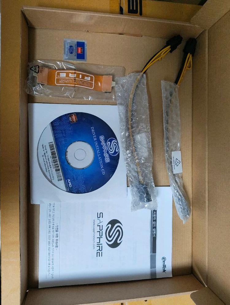 SAPPHIRE 라데온 R9 280 OC D5 3GB Dual-X 크로스파이어 구성(2개) 이미지