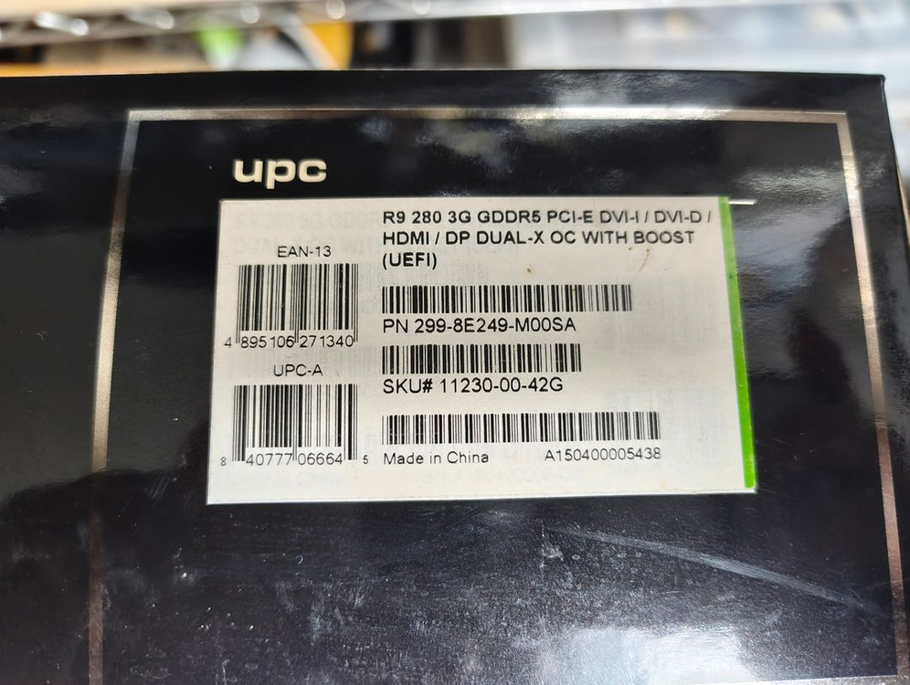 SAPPHIRE 라데온 R9 280 OC D5 3GB Dual-X 크로스파이어 구성(2개) 이미지