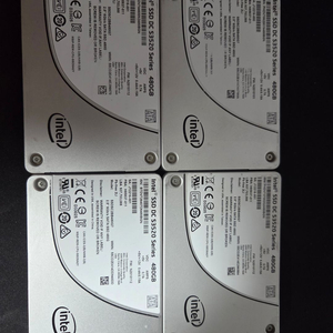 인텔 DC S3520 480GB 2.5인치 SSD 3개